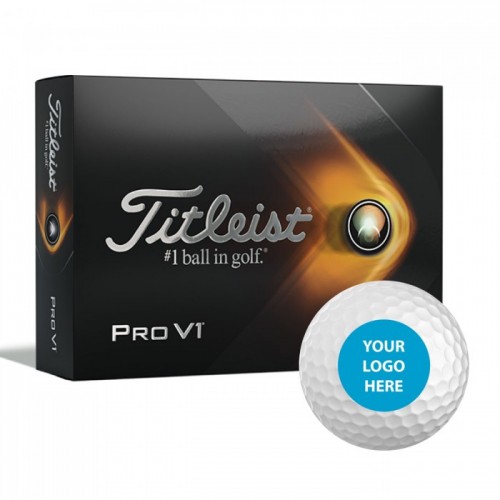 Titleist Pro V1 Logo Golf Balls / Dozen 